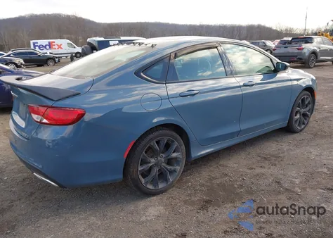 2015 Chrysler 200 S z USA, uszkodzony, nr VIN 1C3CCCDG1FN598029